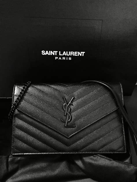 ysl all black|ysl crossbody black.